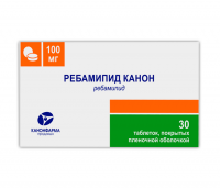 Ребамипид Канон тбл п/п/о 100мг №30