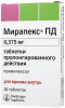 Мирапекс ПД тбл пролонг д-я 0,375мг №10