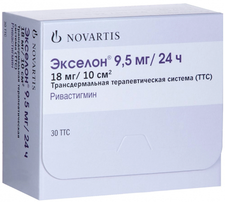 Экселон ТТС 9,5мг/24ч пакет №30