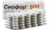 Сиофор 500 тбл п/п/о 500мг №60