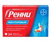 Ренни тбл жев 680мг+80мг ментол №24