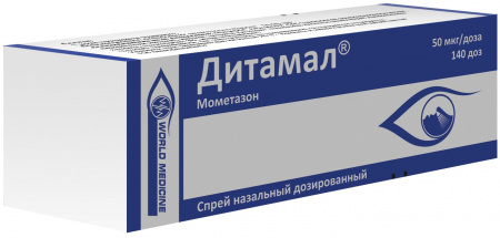 Дитамал спрей наз дозир 50мкг/доза 140доз фл